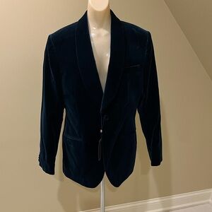 NWT Gagliardi Men's Emerald Velvet Sport Coat. UK 42R